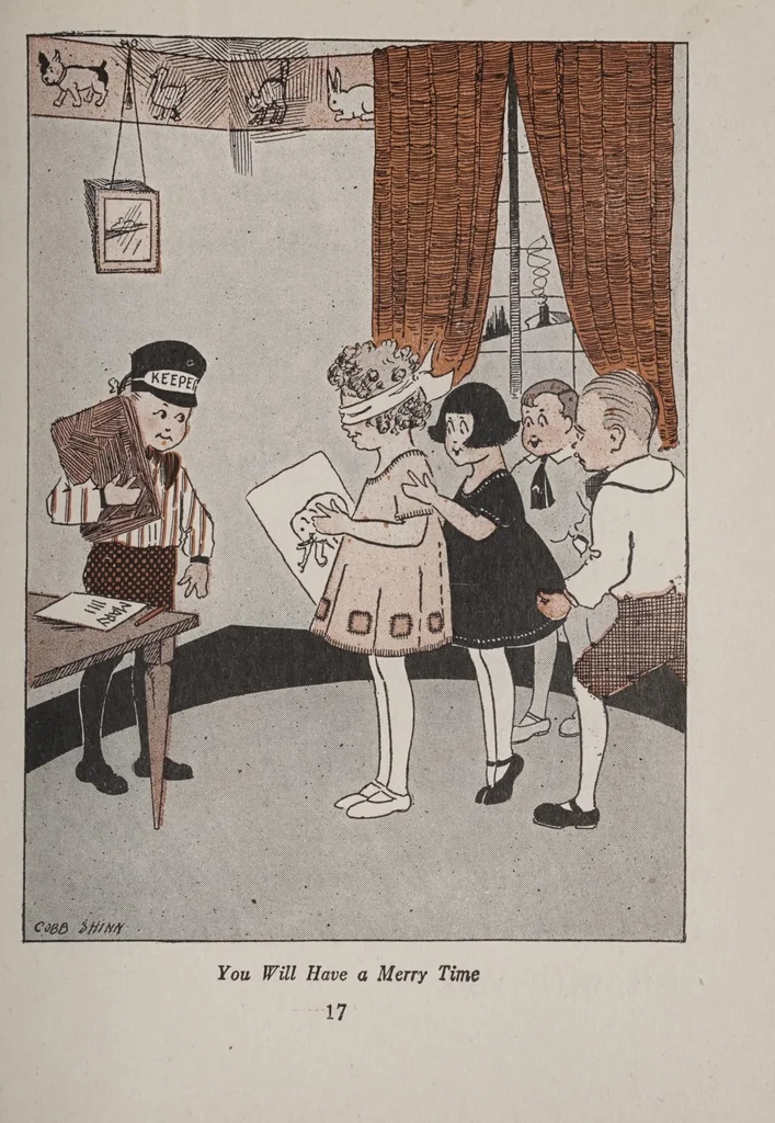 An illustration from Bailey's in and out-door playgames;boys' and girls' book of what to play and make,, 1923, leaf 21