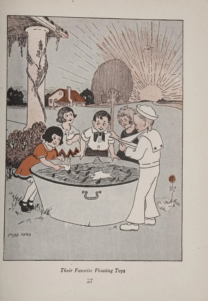An illustration from Bailey's in and out-door playgames;boys' and girls' book of what to play and make,, 1923, leaf 41