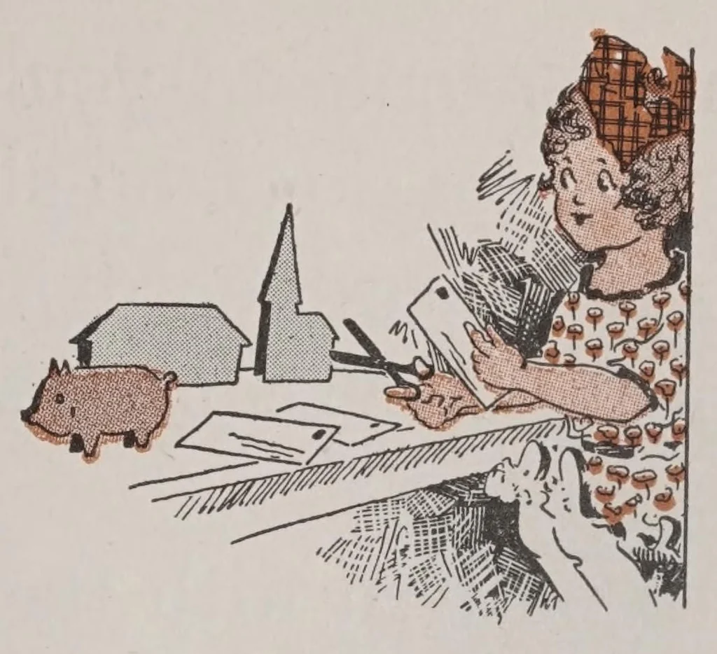An illustration from Bailey's in and out-door playgames;boys' and girls' book of what to play and make,, 1923, leaf 57