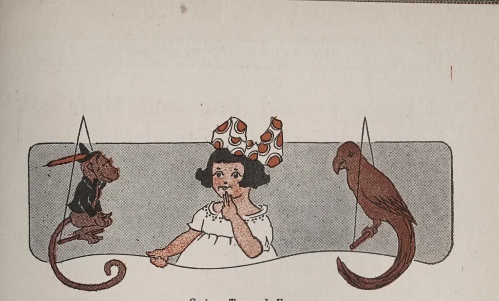 An illustration from Bailey's in and out-door playgames;boys' and girls' book of what to play and make,, 1923, leaf 69