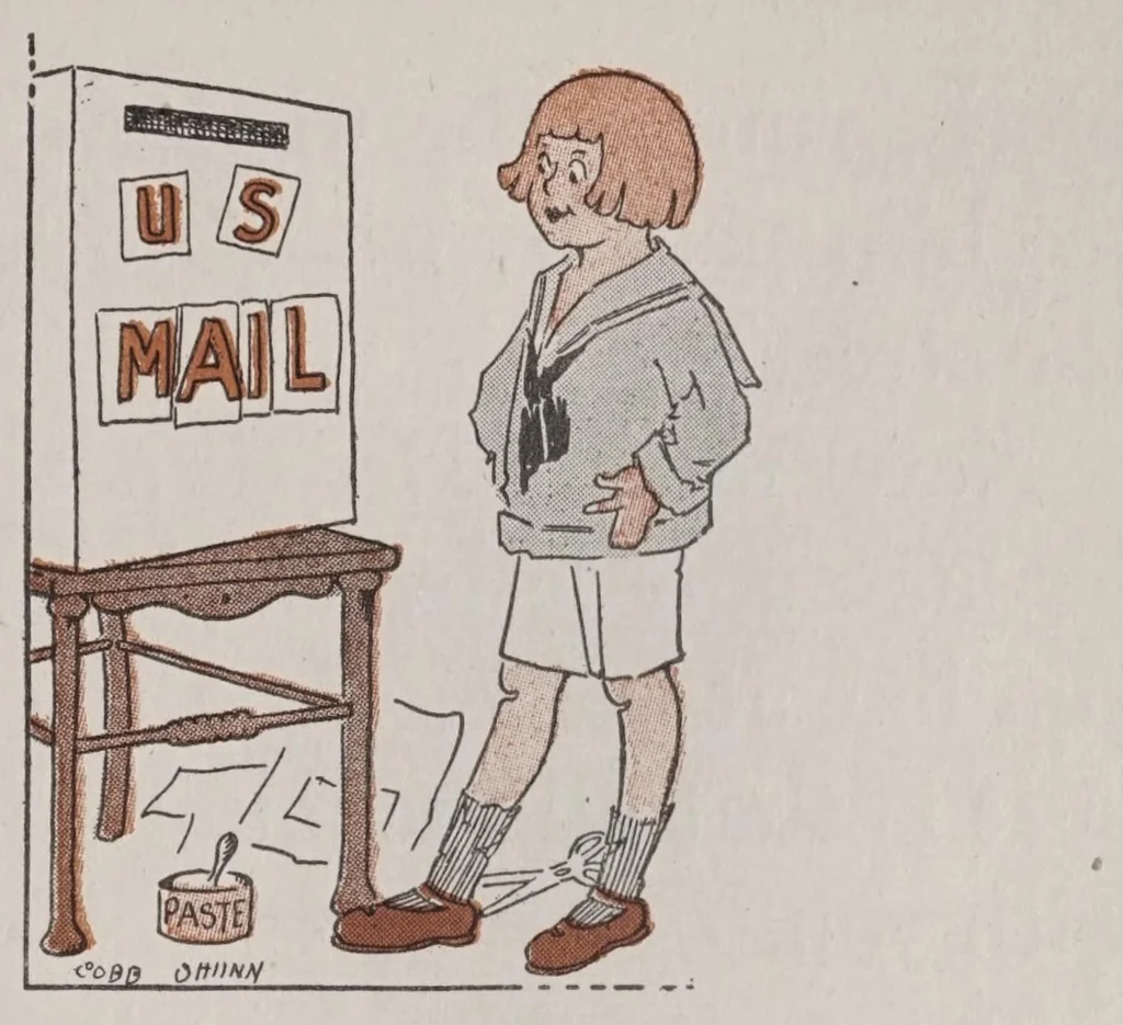 An illustration from Bailey's in and out-door playgames;boys' and girls' book of what to play and make,, 1923, leaf 81