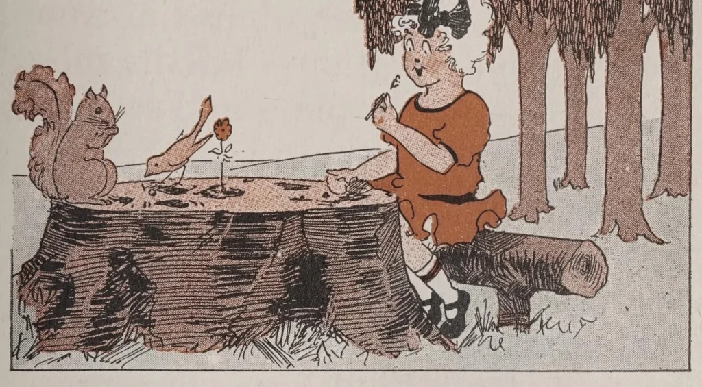 An illustration from Bailey's in and out-door playgames;boys' and girls' book of what to play and make,, 1923, leaf 97