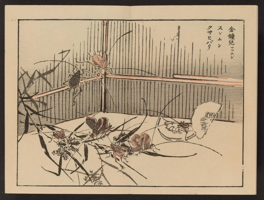 An illustration from Bairei gafu, 1905, leaf 23