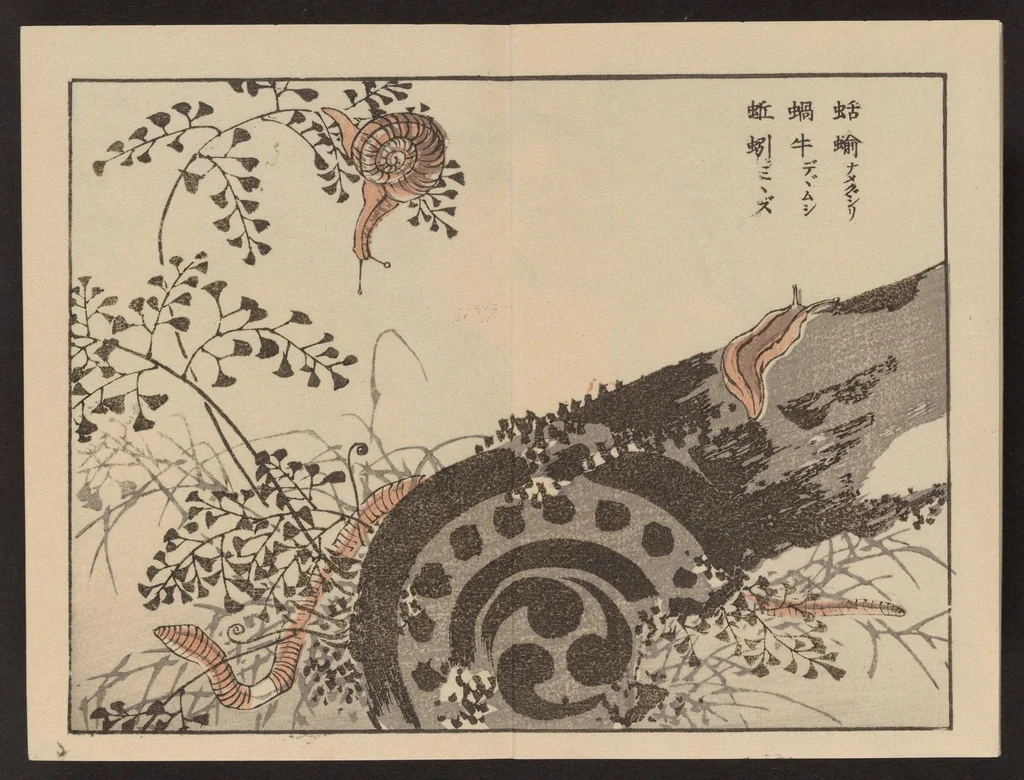 An illustration from Bairei gafu, 1905, leaf 9