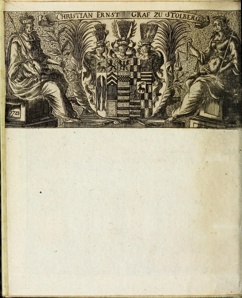 An illustration from Balduini Clodii Weyland gewesenen Fürstlichen Marggrävischen zu Durlach...LeibMedici Officina Chymica. Das ist: Künstliche Spagyrischen Zuzubereitung der animalischen, vegetabilischen, metallischen vnd mineralischen Medicamenten, sampt deroselben heylsamen Gebrauch vnd Würckung zur Gesundheit Menschliches Leibes. Sampt beygefügtem Consilio, wie man sich in pestilentzischen Läufften verhalten soll, 1620, leaf 2