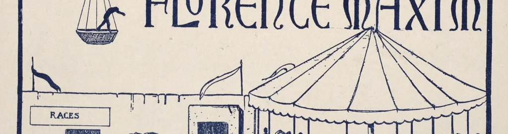 An illustration from The balloon, 1914, leaf 1