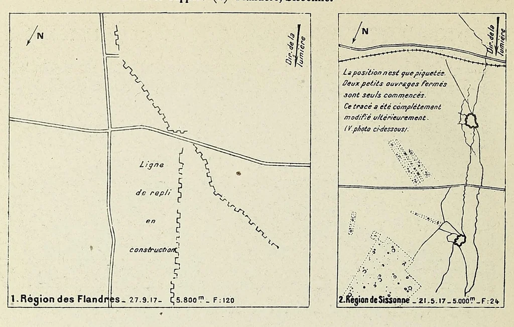 An illustration from [Balloon notes], 1917, leaf 358