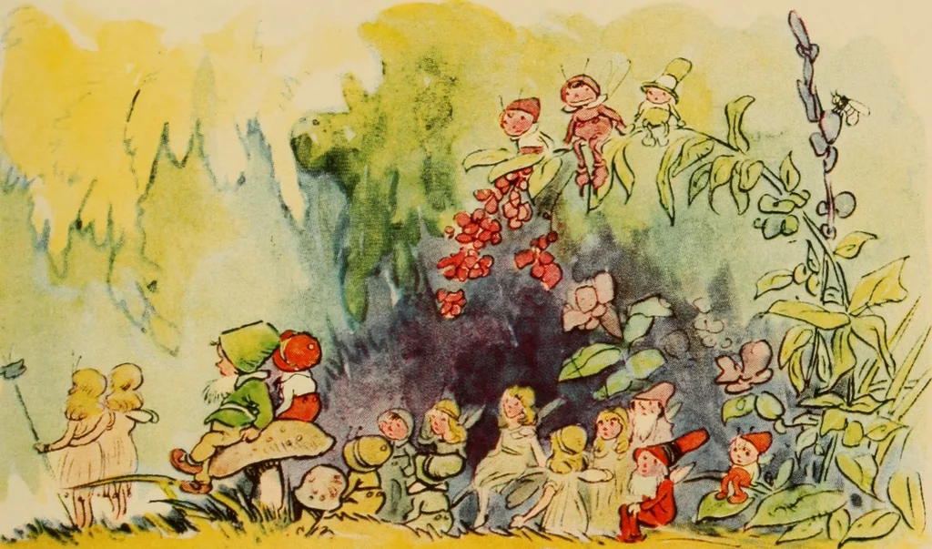An illustration from The bam bam clock, 1920, leaf 10