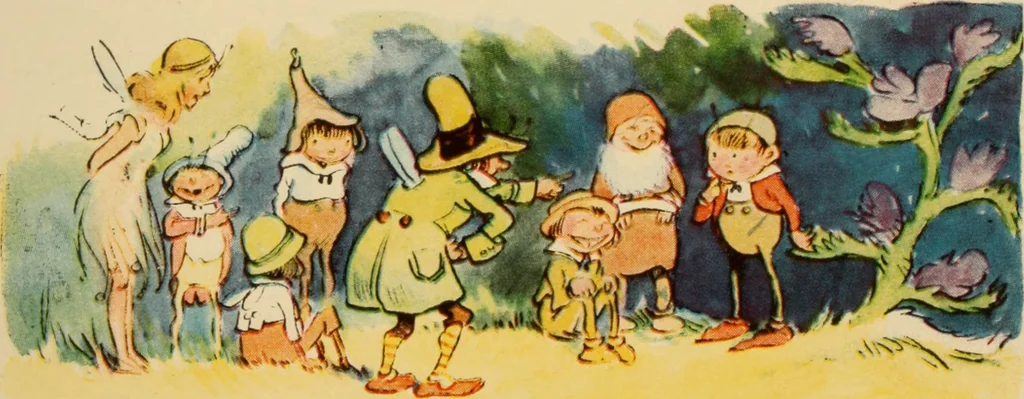 An illustration from The bam bam clock, 1920, leaf 12