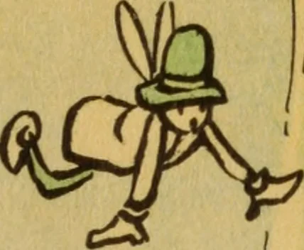 An illustration from The bam bam clock, 1920, leaf 2