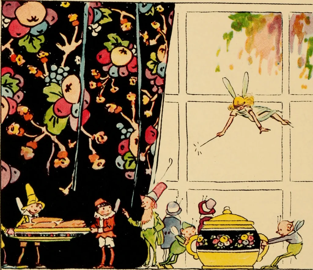 An illustration from The bam bam clock, 1920, leaf 23