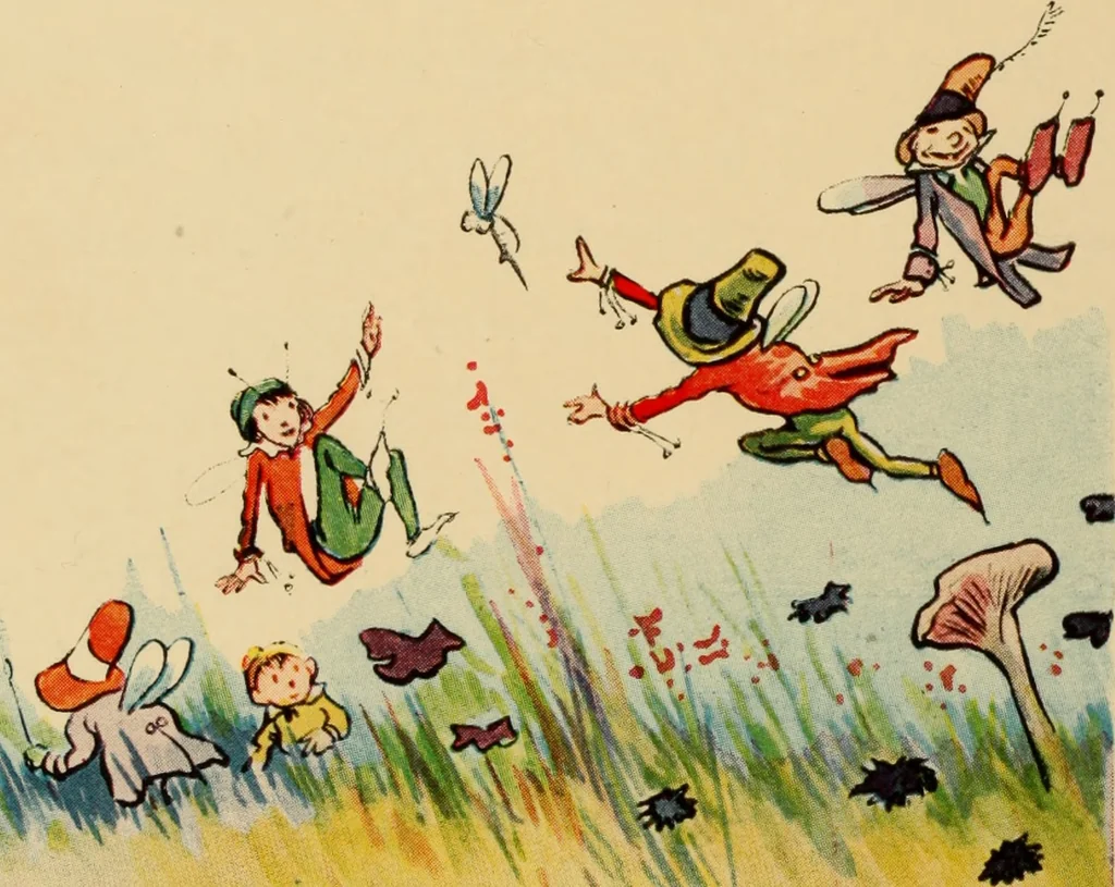 An illustration from The bam bam clock, 1920, leaf 27