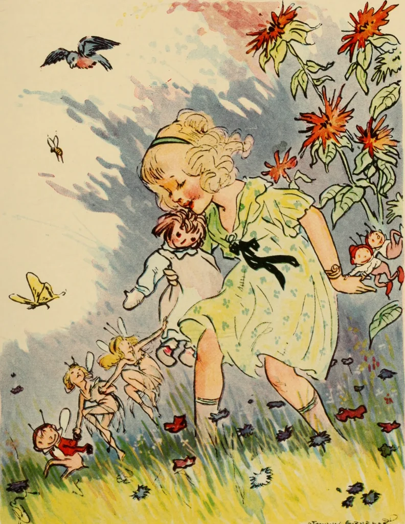 An illustration from The bam bam clock, 1920, leaf 28