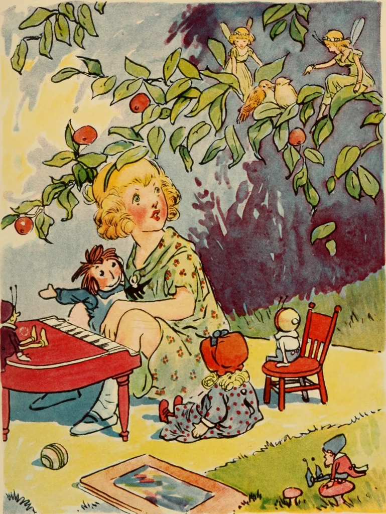 An illustration from The bam bam clock, 1920, leaf 30