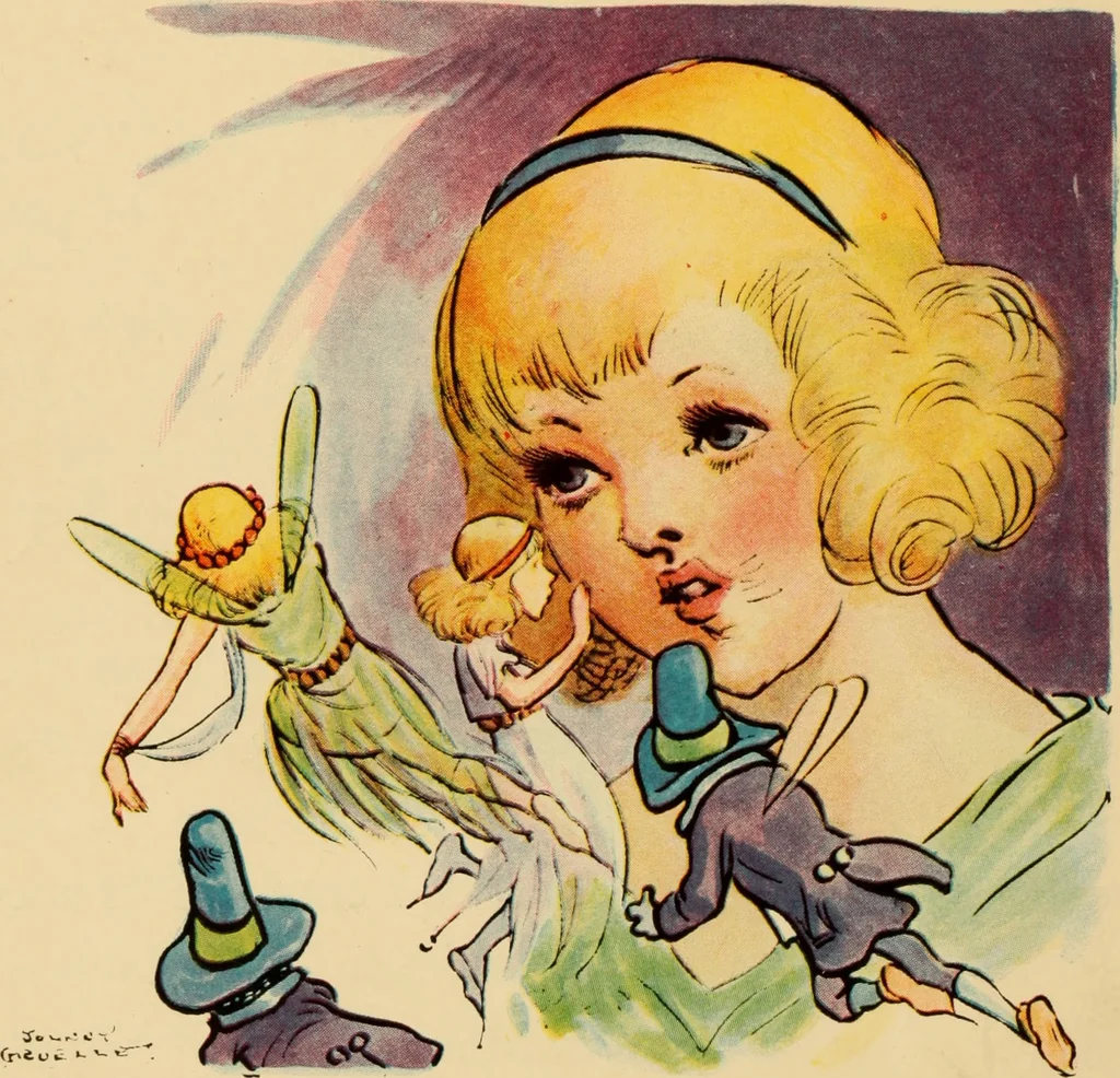 An illustration from The bam bam clock, 1920, leaf 37