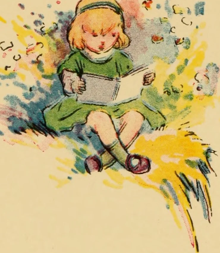 An illustration from The bam bam clock, 1920, leaf 43