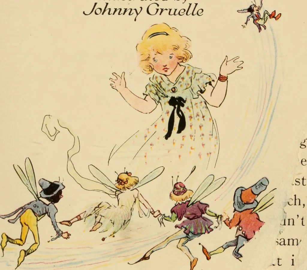 An illustration from The bam bam clock, 1920, leaf 6