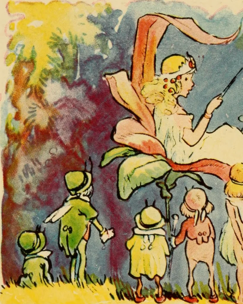An illustration from The bam bam clock, 1920, leaf 9