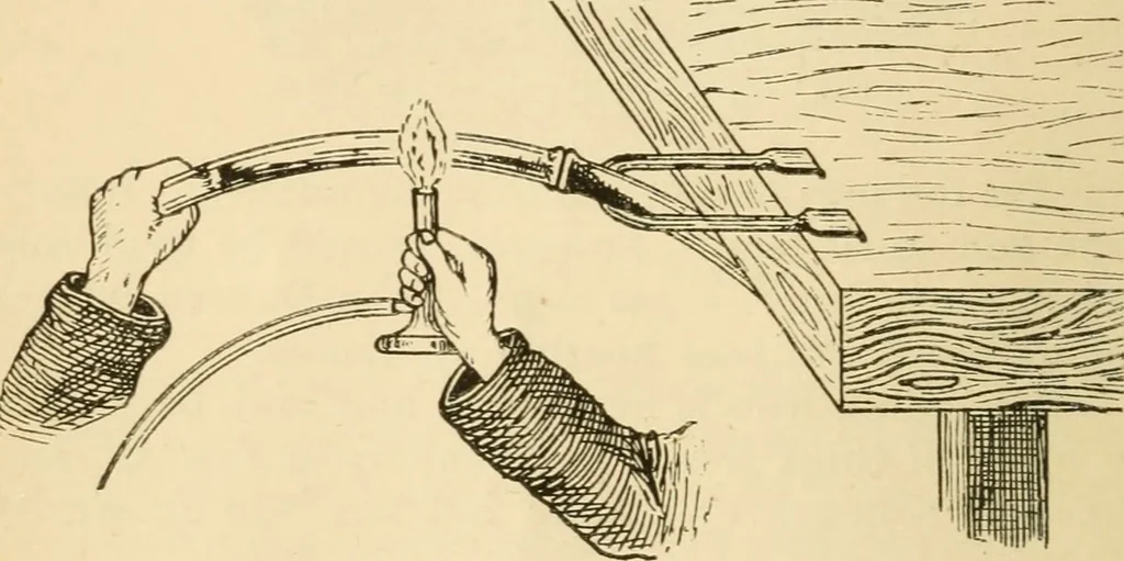 An illustration from Bamboo work; comprising the construction of furniture, household fitments, and other articles in bamboo, 1901, leaf 29