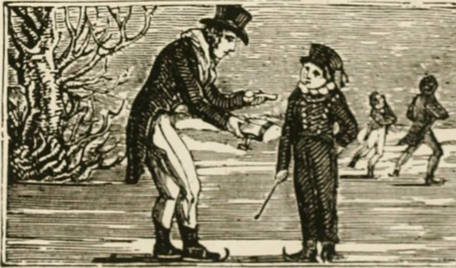 An illustration from Banbury chap books and nursery toy book literature [of the XVIII and early XIX centuries], 1890, leaf 100