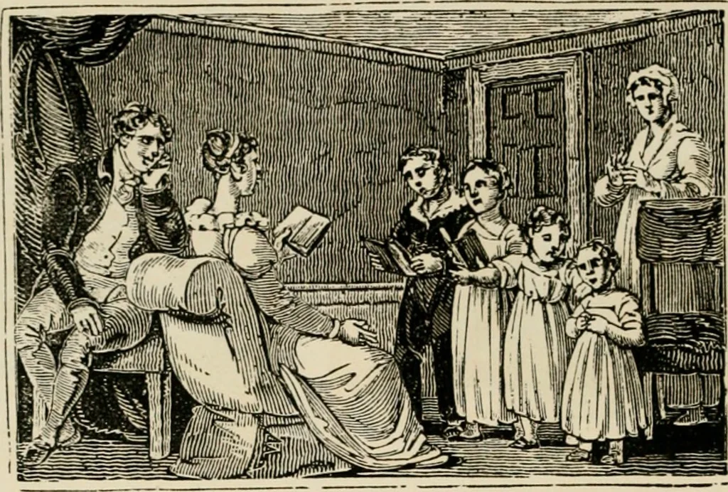 An illustration from Banbury chap books and nursery toy book literature [of the XVIII and early XIX centuries], 1890, leaf 101