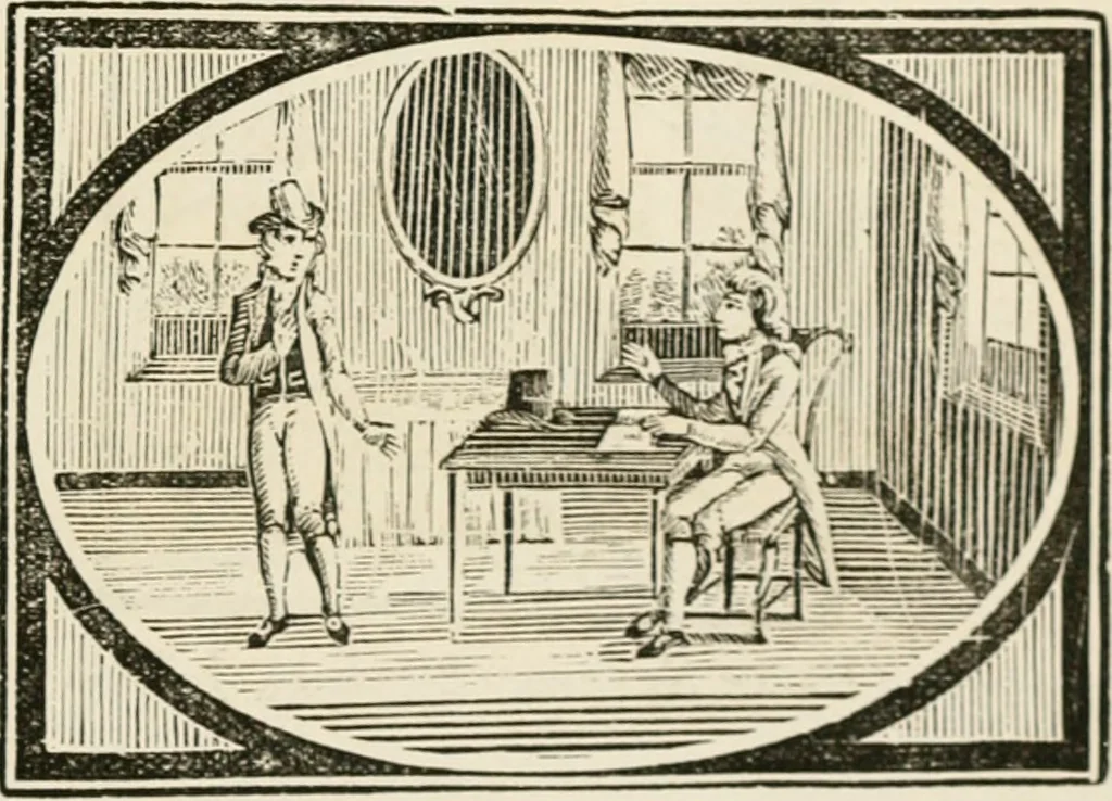 An illustration from Banbury chap books and nursery toy book literature [of the XVIII and early XIX centuries], 1890, leaf 102