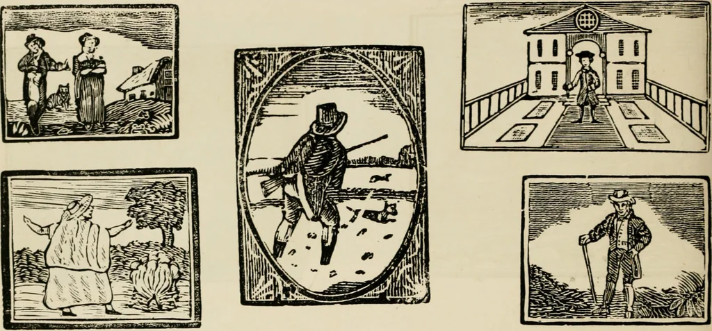 An illustration from Banbury chap books and nursery toy book literature [of the XVIII and early XIX centuries], 1890, leaf 103