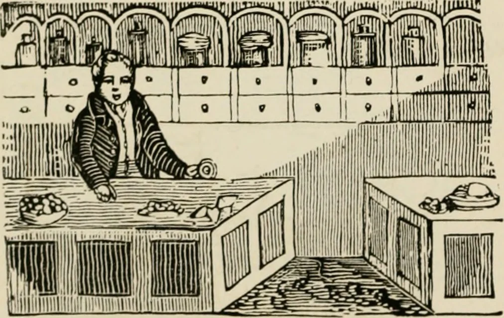 An illustration from Banbury chap books and nursery toy book literature [of the XVIII and early XIX centuries], 1890, leaf 103