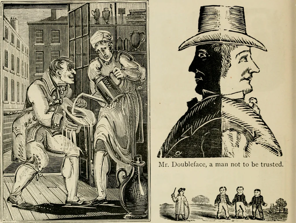 An illustration from Banbury chap books and nursery toy book literature [of the XVIII and early XIX centuries], 1890, leaf 107