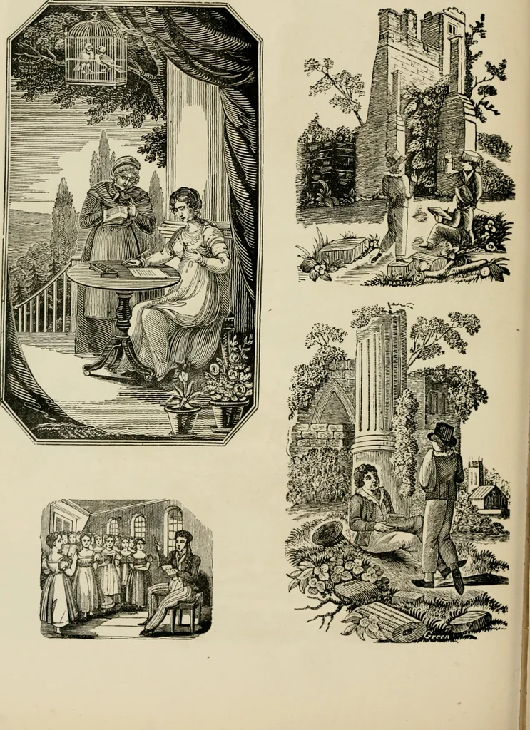 An illustration from Banbury chap books and nursery toy book literature [of the XVIII and early XIX centuries], 1890, leaf 111