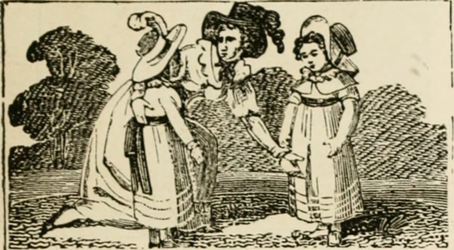 An illustration from Banbury chap books and nursery toy book literature [of the XVIII and early XIX centuries], 1890, leaf 114