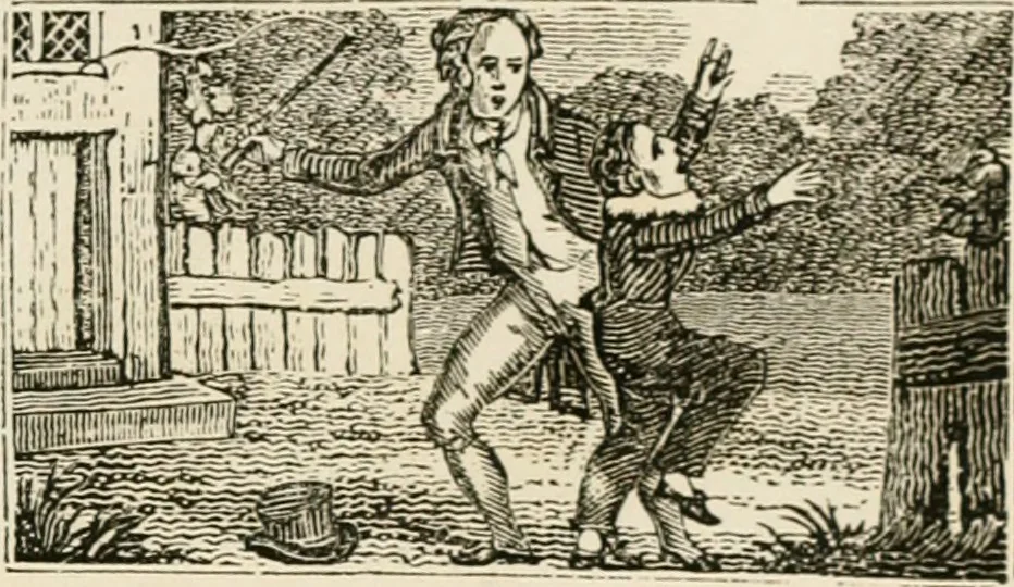 An illustration from Banbury chap books and nursery toy book literature [of the XVIII and early XIX centuries], 1890, leaf 114