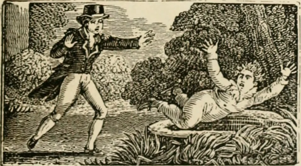 An illustration from Banbury chap books and nursery toy book literature [of the XVIII and early XIX centuries], 1890, leaf 114