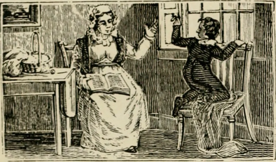 An illustration from Banbury chap books and nursery toy book literature [of the XVIII and early XIX centuries], 1890, leaf 115