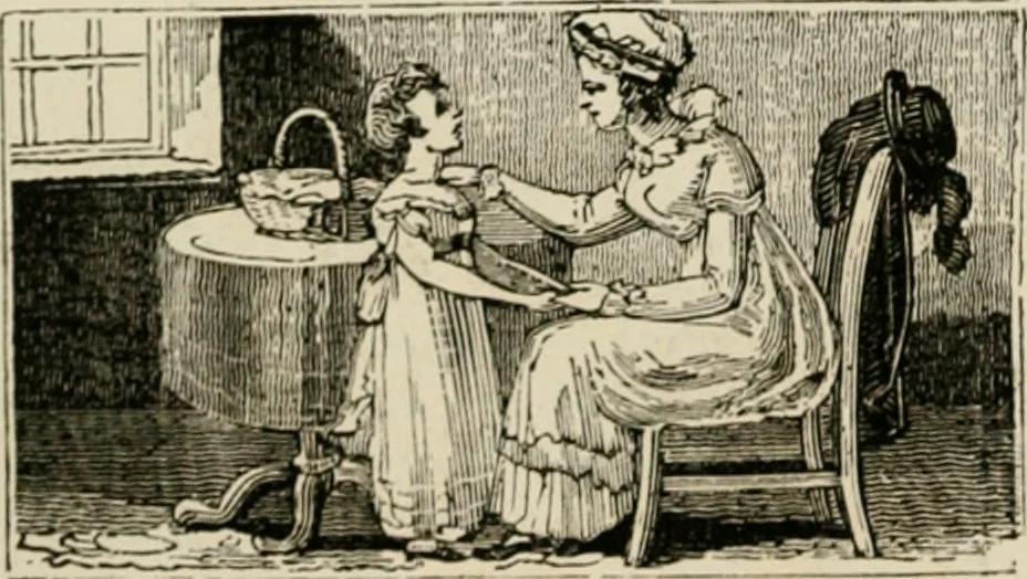 An illustration from Banbury chap books and nursery toy book literature [of the XVIII and early XIX centuries], 1890, leaf 115