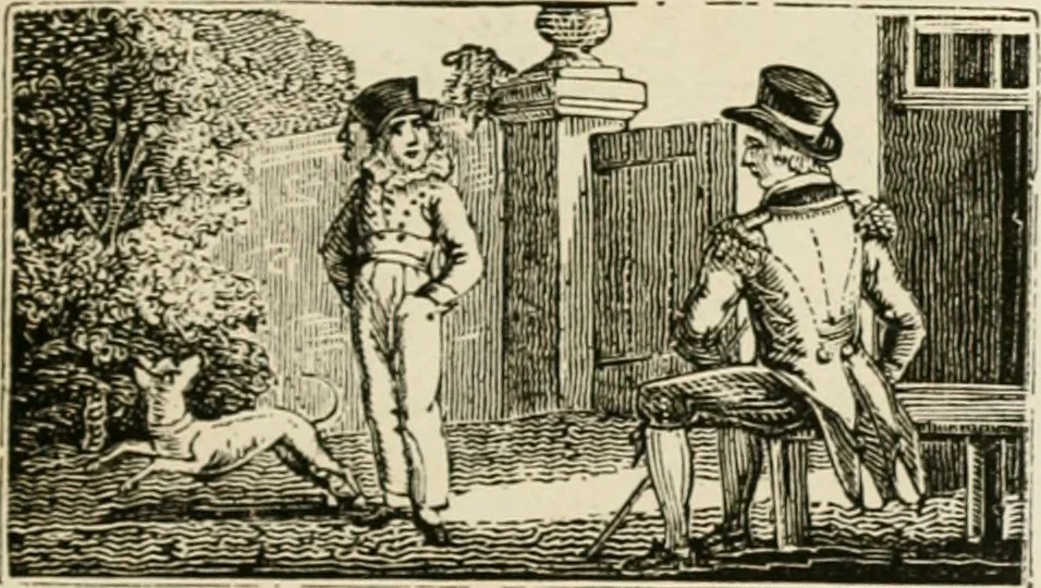 An illustration from Banbury chap books and nursery toy book literature [of the XVIII and early XIX centuries], 1890, leaf 116