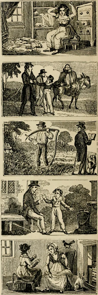 An illustration from Banbury chap books and nursery toy book literature [of the XVIII and early XIX centuries], 1890, leaf 117