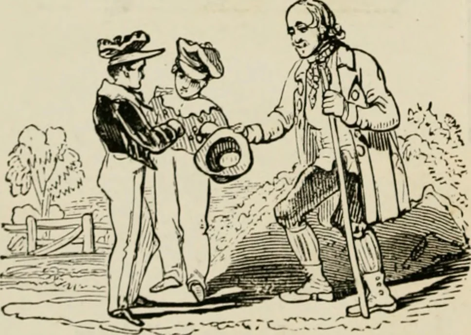 An illustration from Banbury chap books and nursery toy book literature [of the XVIII and early XIX centuries], 1890, leaf 119