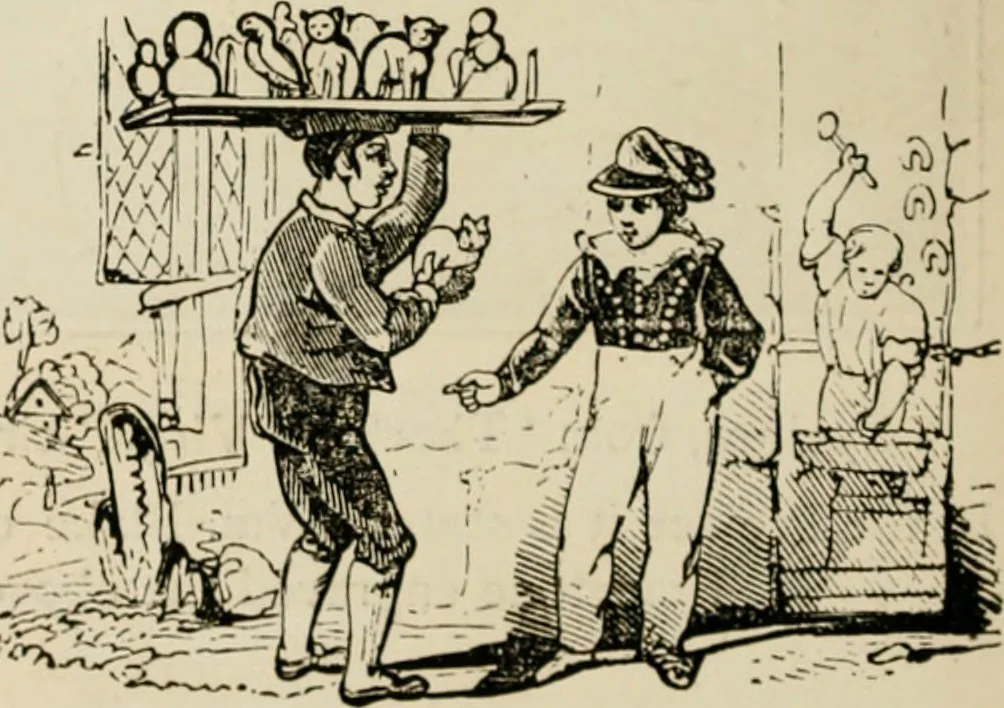An illustration from Banbury chap books and nursery toy book literature [of the XVIII and early XIX centuries], 1890, leaf 119