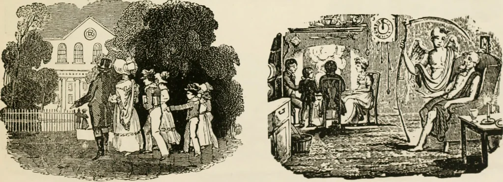 An illustration from Banbury chap books and nursery toy book literature [of the XVIII and early XIX centuries], 1890, leaf 124