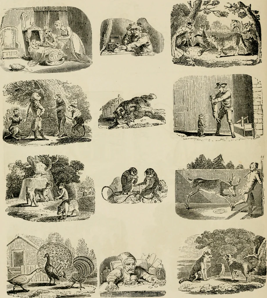 An illustration from Banbury chap books and nursery toy book literature [of the XVIII and early XIX centuries], 1890, leaf 125