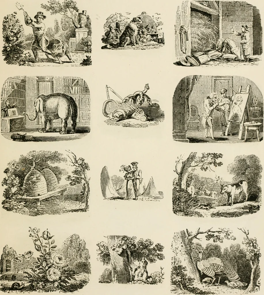 An illustration from Banbury chap books and nursery toy book literature [of the XVIII and early XIX centuries], 1890, leaf 126