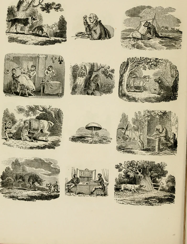 An illustration from Banbury chap books and nursery toy book literature [of the XVIII and early XIX centuries], 1890, leaf 127