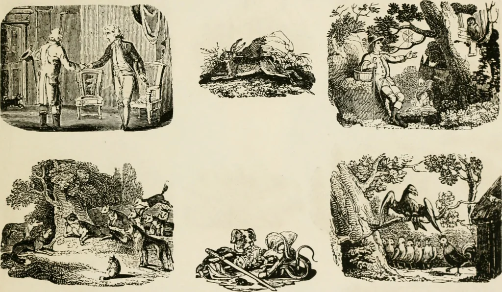 An illustration from Banbury chap books and nursery toy book literature [of the XVIII and early XIX centuries], 1890, leaf 128