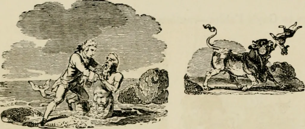 An illustration from Banbury chap books and nursery toy book literature [of the XVIII and early XIX centuries], 1890, leaf 129