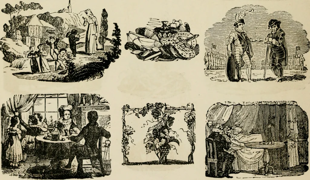 An illustration from Banbury chap books and nursery toy book literature [of the XVIII and early XIX centuries], 1890, leaf 129