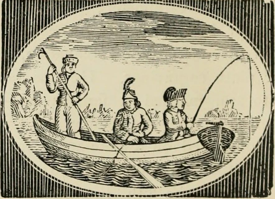 An illustration from Banbury chap books and nursery toy book literature [of the XVIII and early XIX centuries], 1890, leaf 13