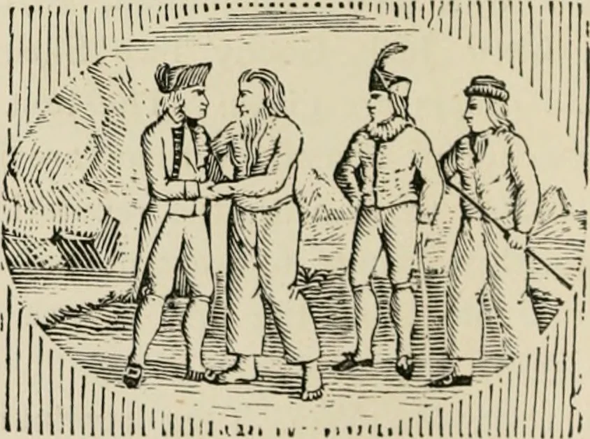An illustration from Banbury chap books and nursery toy book literature [of the XVIII and early XIX centuries], 1890, leaf 13