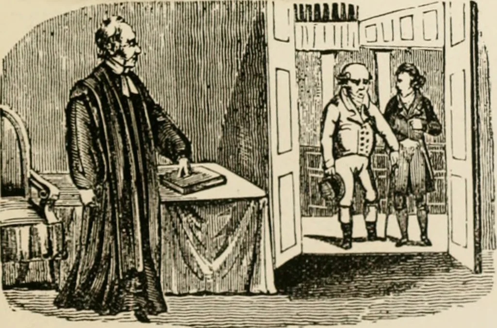 An illustration from Banbury chap books and nursery toy book literature [of the XVIII and early XIX centuries], 1890, leaf 130