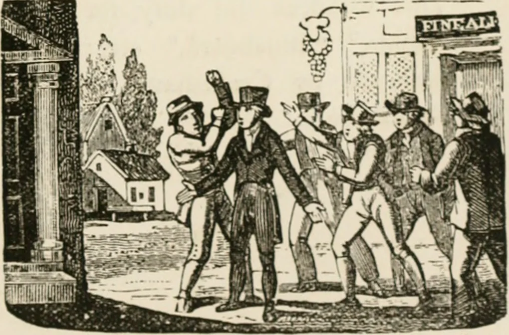 An illustration from Banbury chap books and nursery toy book literature [of the XVIII and early XIX centuries], 1890, leaf 130